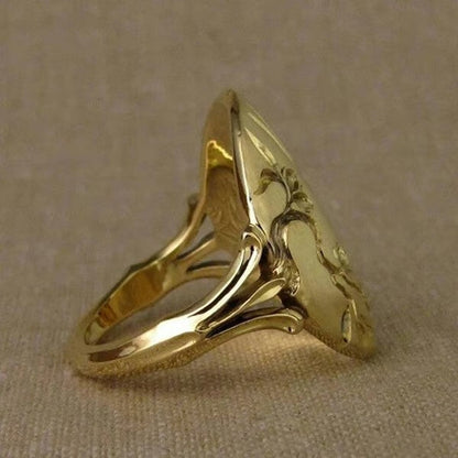 Gold Bird Nature Inspired Ring - emmy-rae-jewels.com