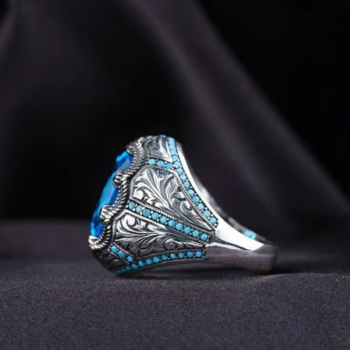 Flower Sapphire Ring - emmy-rae-jewels.com