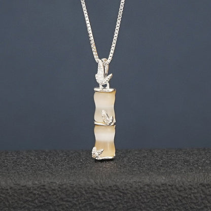 Luxe Bamboo Chain Pendant - emmy-rae-jewels.com