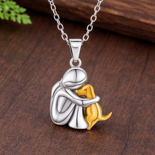 Dog Embrace Necklace