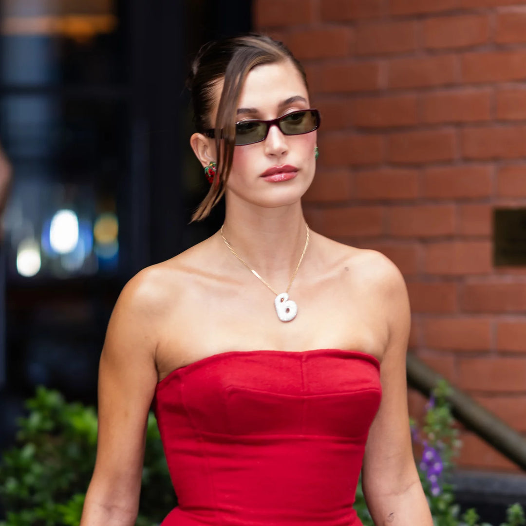 Hailey Bubble Initial Necklace - emmy-rae-jewels.com
