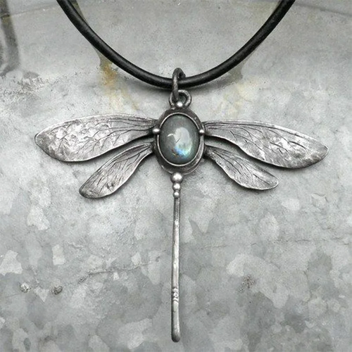 Vintage Dragonfly Necklace - emmy-rae-jewels.com