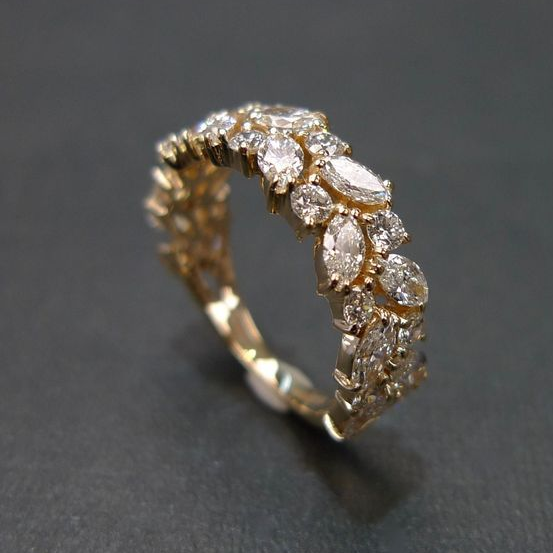 Vintage Bright Golden Ring - emmy-rae-jewels.com