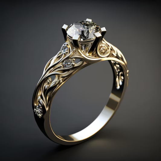 Elegant Exotic Zirconia Ring - emmy-rae-jewels.com