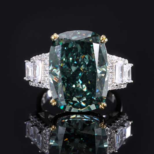 Vintage Cosmic Crystal Ring in Sterling Silver - emmy-rae-jewels.com