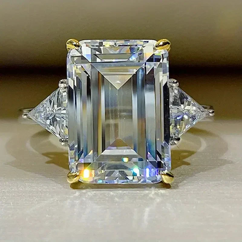 Anitque Square Glass Ring - emmy-rae-jewels.com