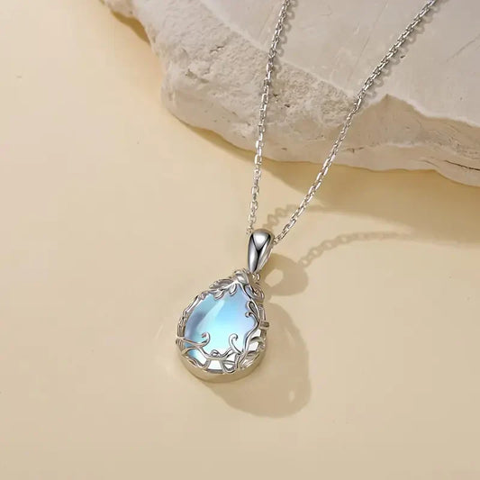Moonlit Glacier Pendant Necklace - emmy-rae-jewels.com