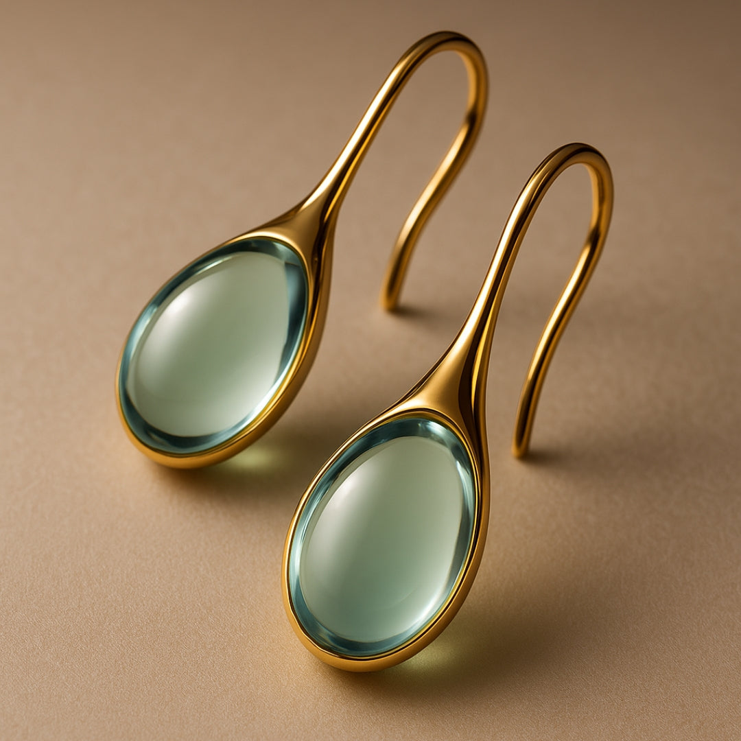 Crystal Drop Earrings in Gold and Silver - emmy-rae-jewels.com