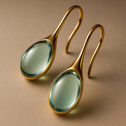 Crystal Drop Earrings in Gold and Silver - emmy-rae-jewels.com