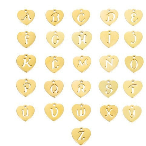 Amora Heart Charm - emmy-rae-jewels.com