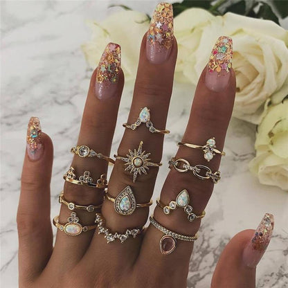 Unique Premium Pack of 8 to 12 Rings - emmy-rae-jewels.com