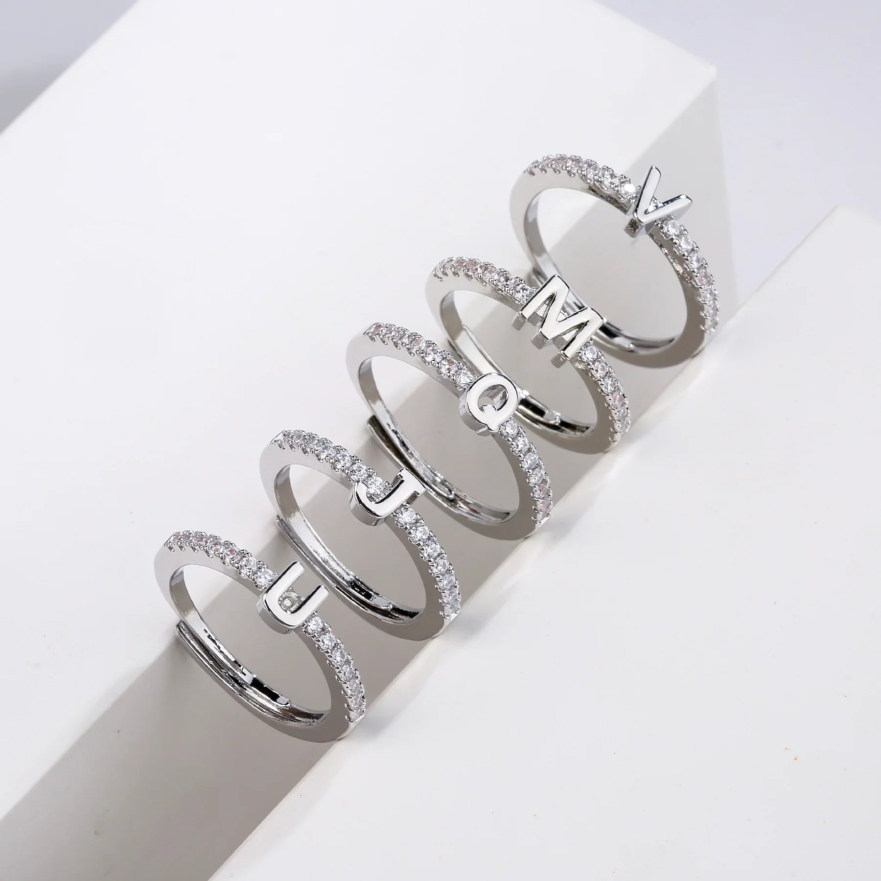 Adjustable Custom Initial Ring - emmy-rae-jewels.com