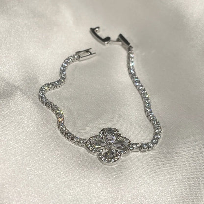 Clover Tennis Bracelet - emmy-rae-jewels.com