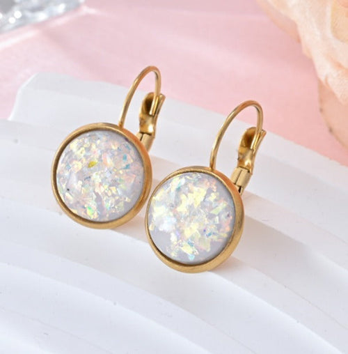 Antique Opal Glow Earrings - emmy-rae-jewels.com